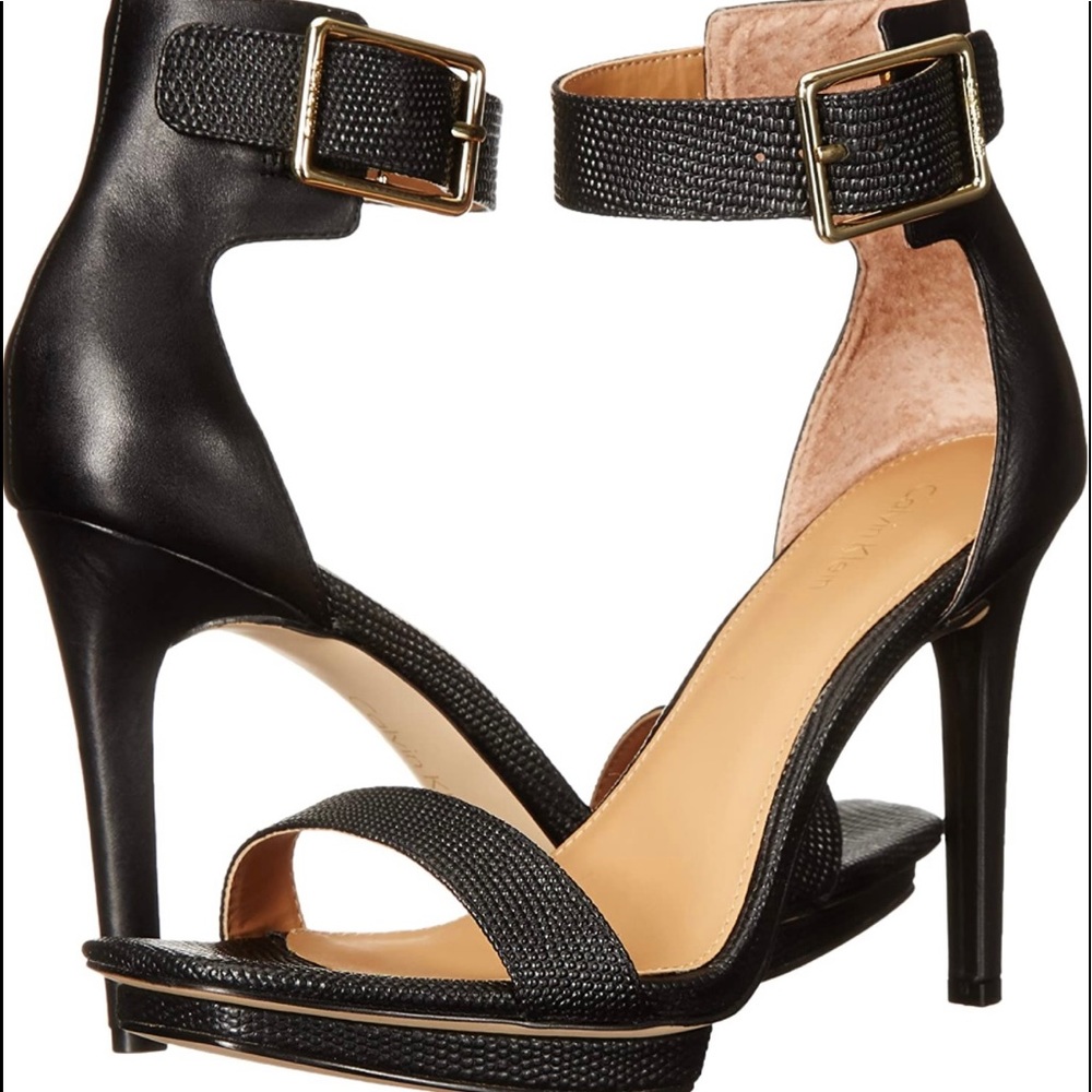 Calvin Klein black heels